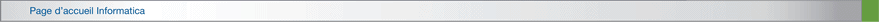 Page d’accueil Informatica